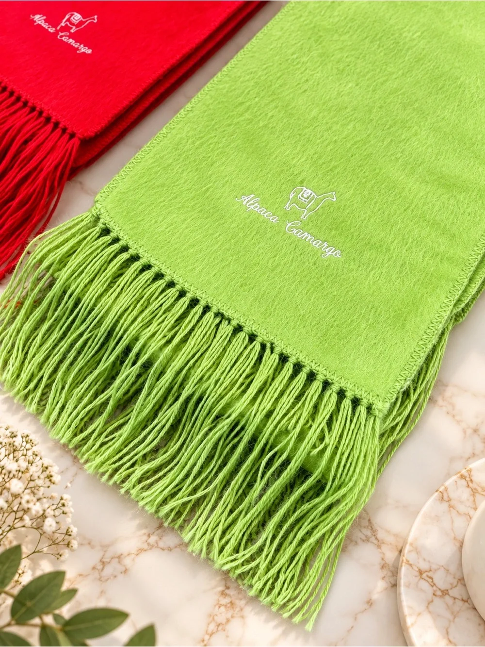 Germany Made 100% Alpaca Camargo Cashmere Scarfs